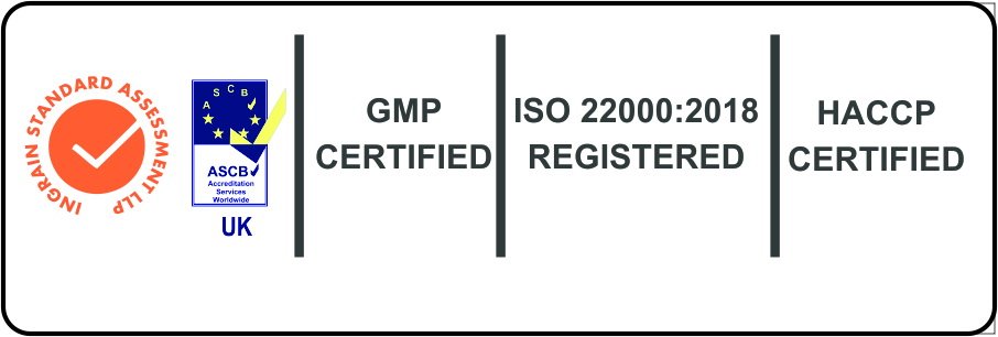 Ingrain Standard Assessment LLP | GMP Certified | HACCP Certified | ISO Registered : Anbu Agencies
